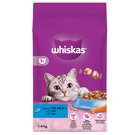 WHİSKAS KURU MAMA TON BALIKLI 1,4 KG*6